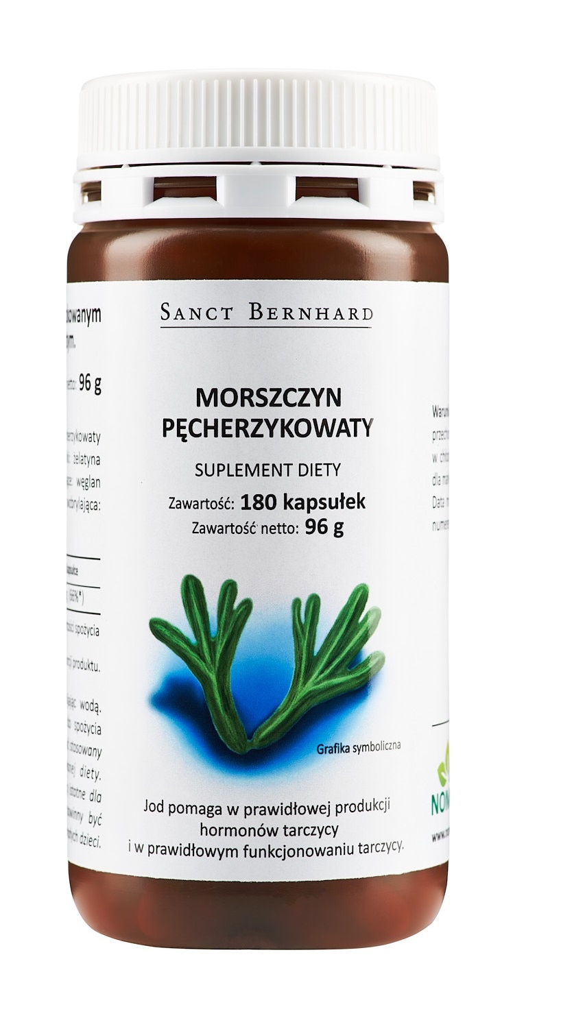 KRAUTERHAUS SANCT BERNHARD Morszczyn Pęcherzykowaty (180 kaps.)