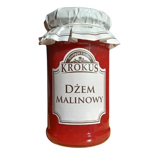Krokus dżem malinowy o obniżonej zawartości cukru 235 g