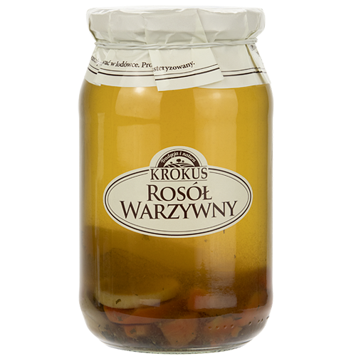 Krokus rosół warzywny bez dodatku cukrów bezglutenowy 810 ml