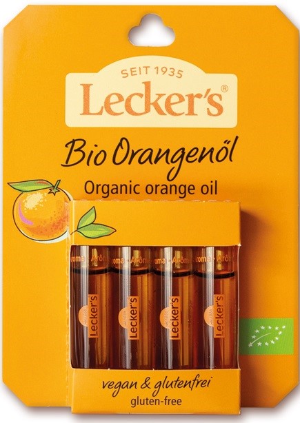 LECKER`S Aromat pomarańczowy BIO 4x2ml