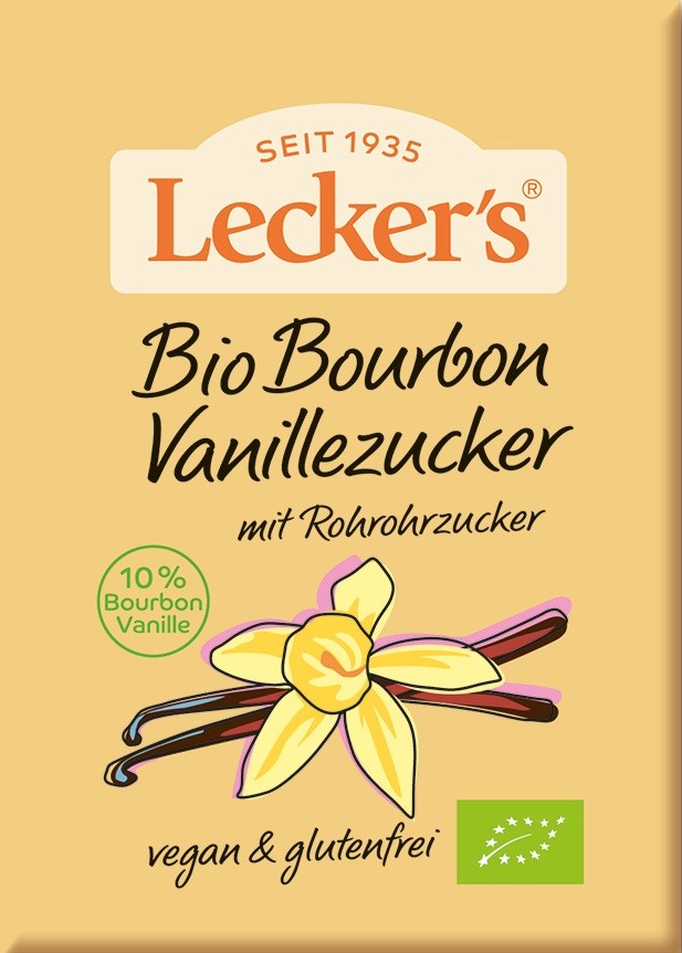 LECKER`S Cukier waniliowy Bourbon BIO 8 g