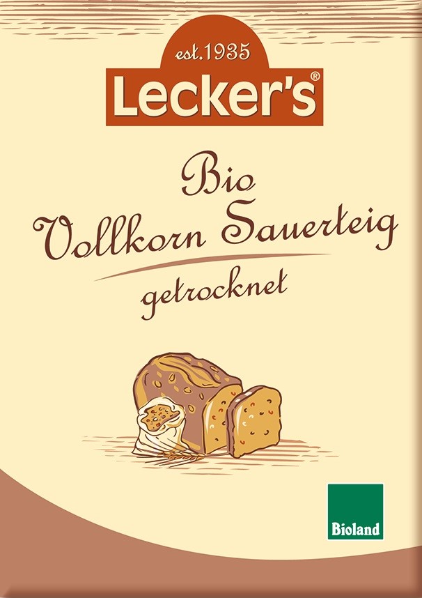 LECKER`S Zakwas żytni do chleba BIO 30 g