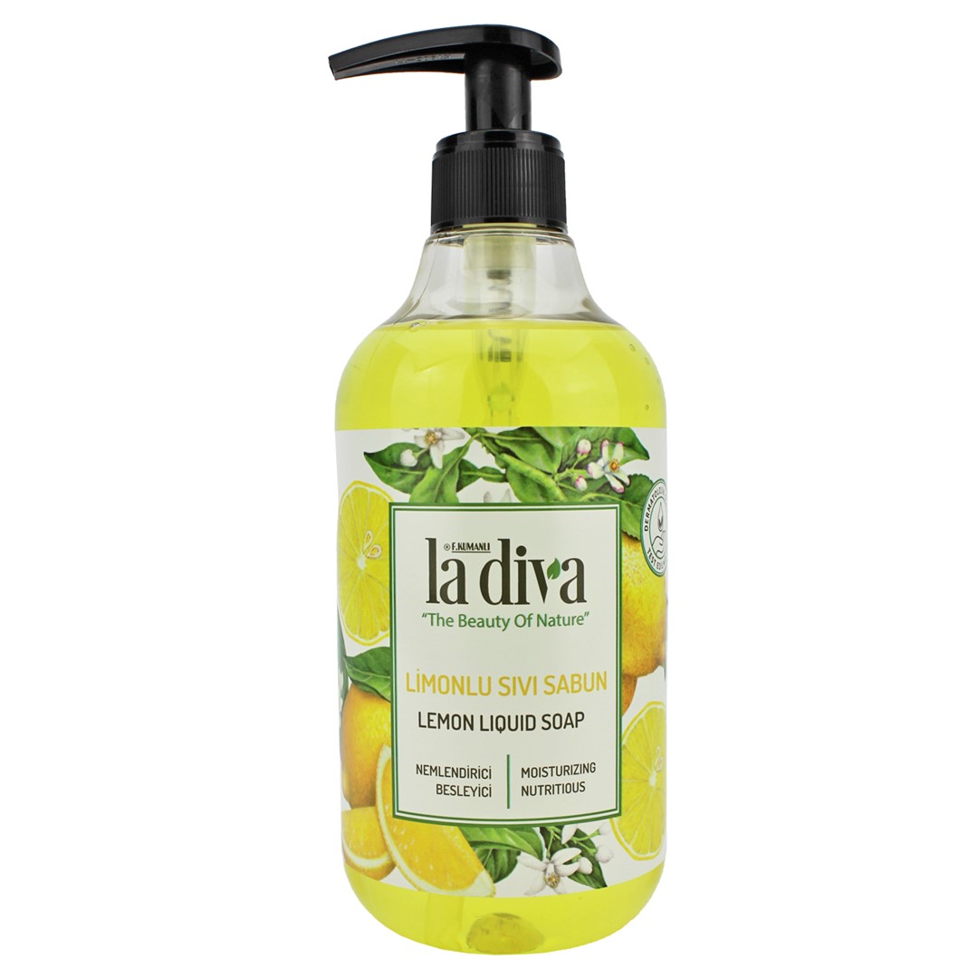 La diva mydło w płynie do rąk cytrynowe 500 ml