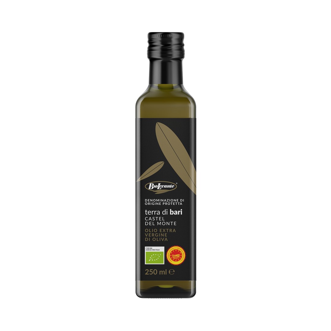 Levante oliwa z oliwek extra virgin ""terra di bari castel del monte d.o.p"" bio 250 ml