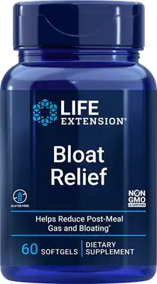 LIFE EXTENSION Bloat Relief (60 kaps.)