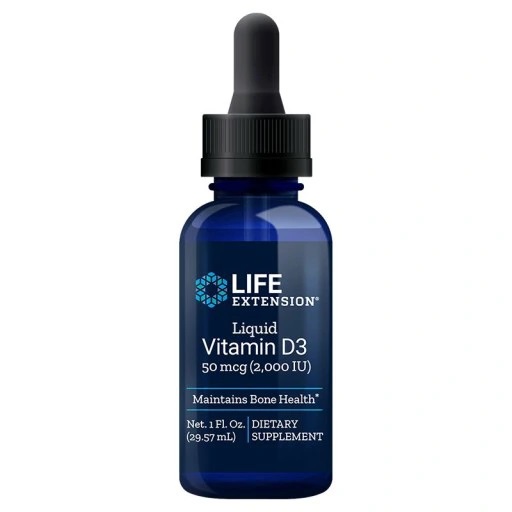 LIFE EXTENSION Witamina D3 2000 IU (29,57 ml)