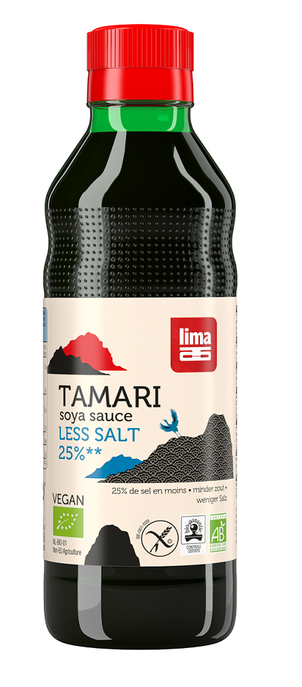 Lima sos sojowy tamari 25 % mniej soli bezglutenowy bio 250 ml