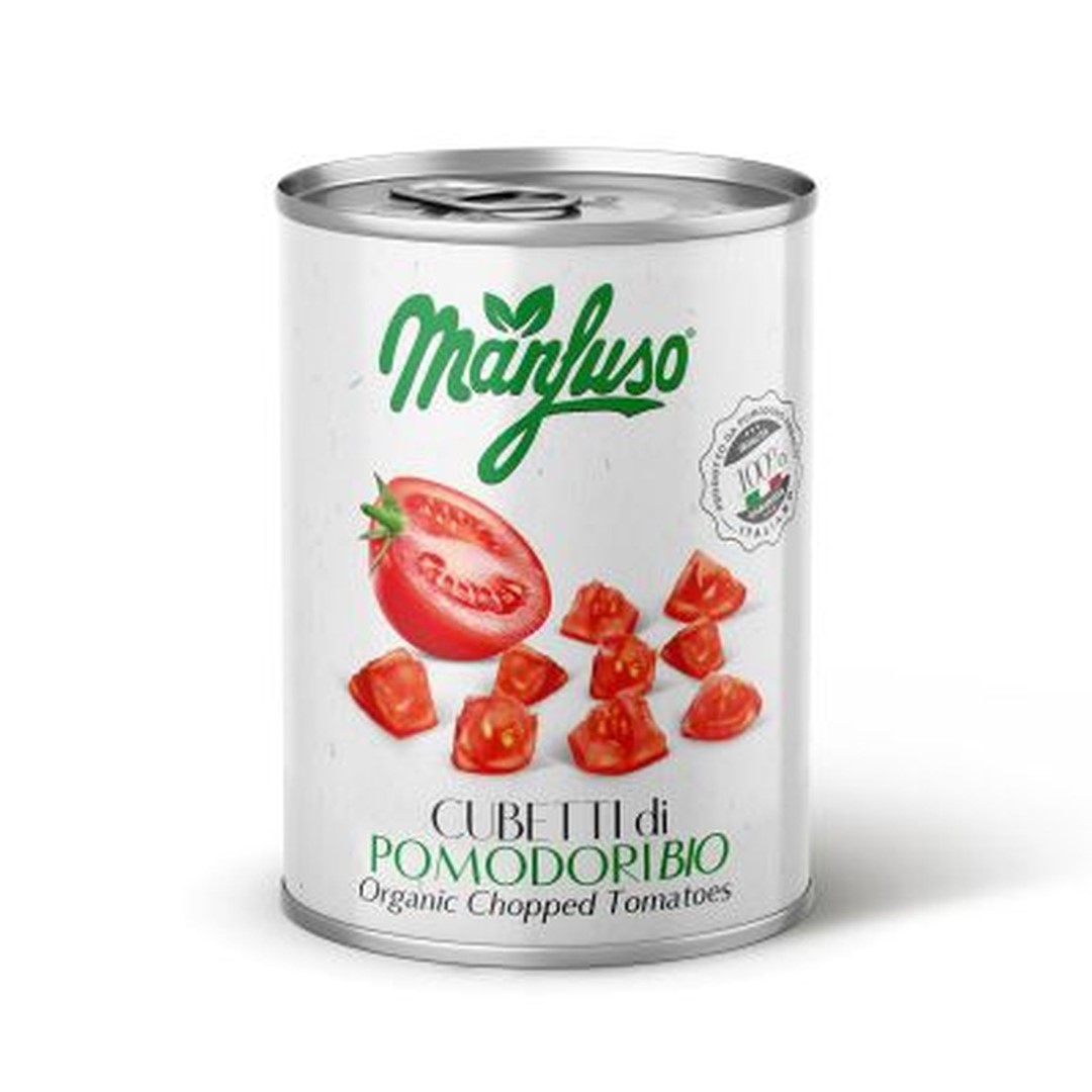 MANFUSO Pomidory w kawałkach BIO 400 g