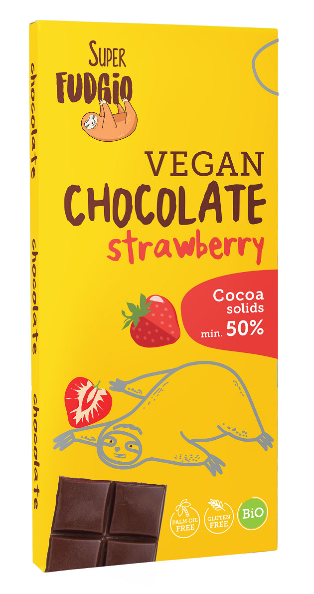Me gusto czekolada truskawkowa bezglutenowa bio 80 g