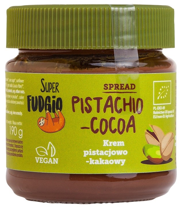 Me gusto krem pistacjowo  kakaowy bezglutenowy bio 190 g