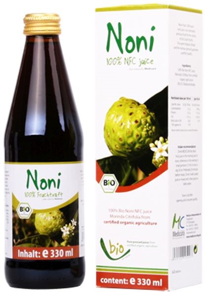 Medicura sok z owoców noni nfc bio 330 ml