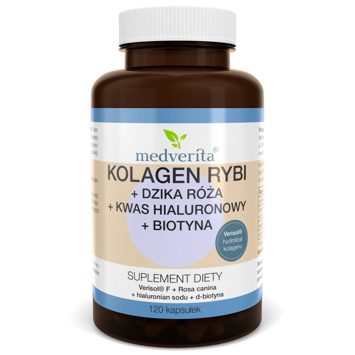 Medverita Kolagen rybi 120 kapsułek