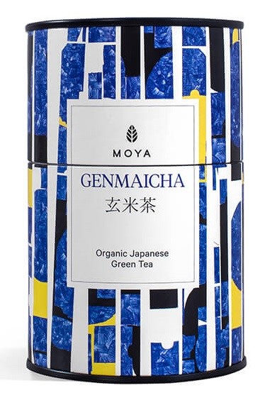 Moya matcha herbata zielona genmaicha japońska z prażonym ryżem bio 60 g