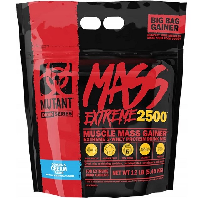 PVL Mutant Mass XXXtreme 5450 g o smaku ciasteczkowym