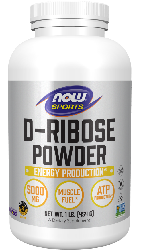 NOW FOODS D-Ribose - D-Ryboza w proszku (454 g)