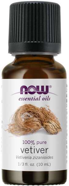 NOW FOODS 100% Olejek z Wetywerii - Vetiver (10 ml)
