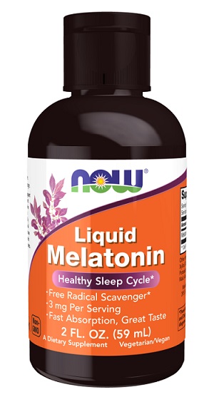 NOW FOODS Liquid Melatonin - Melatonina (59 ml)