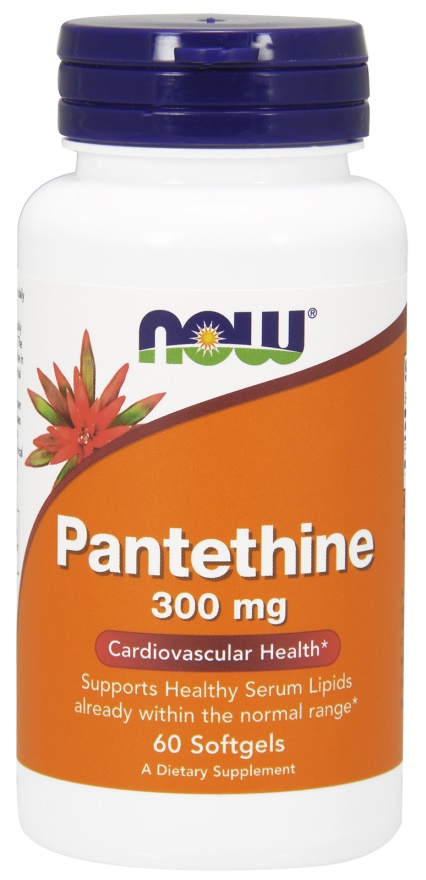 PRODUKT ARCHIWALNY NOW FOODS Pantethine 300 mg (60 kaps.)