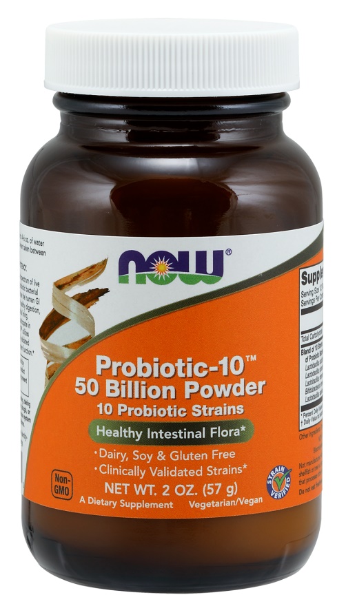 NOW FOODS Probiotic-10 - 50 Bilion (57 g)