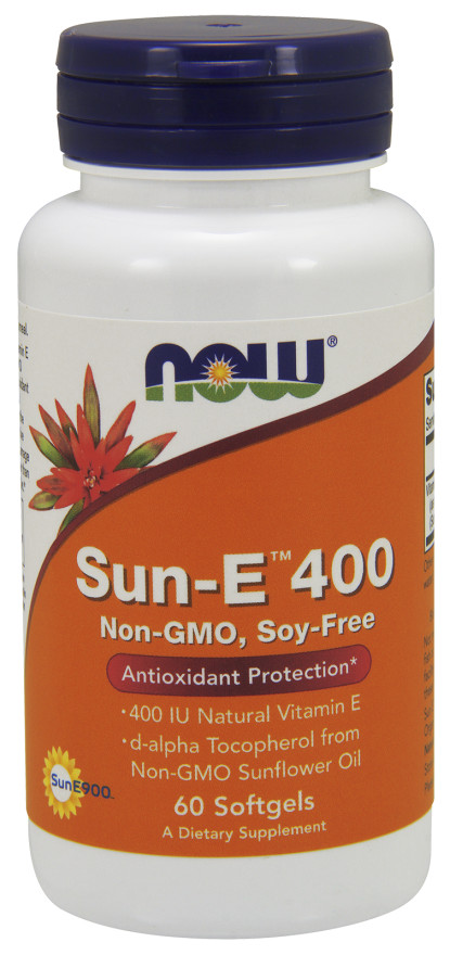 Now Foods Sun-E 400 IU 60 kapsułek