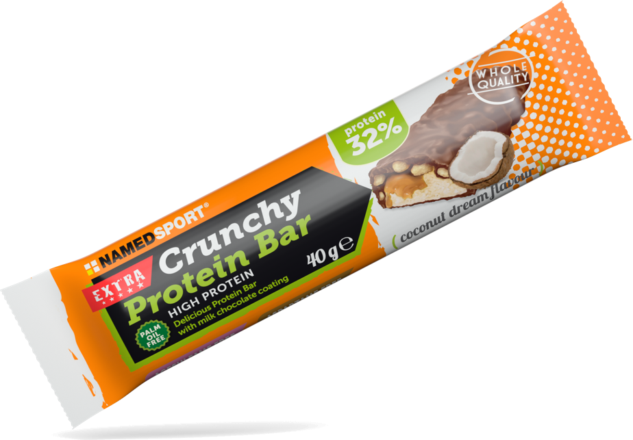 Namedsport Crunchy Protein Bar Baton wysokobiałkowy o smaku kokosa 35 g