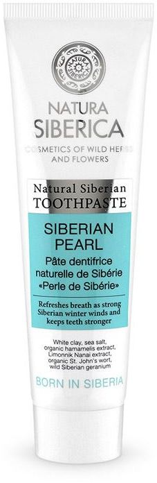 Natura siberica pasta do zębów syberyjska perła bez fluoru eco 100 g