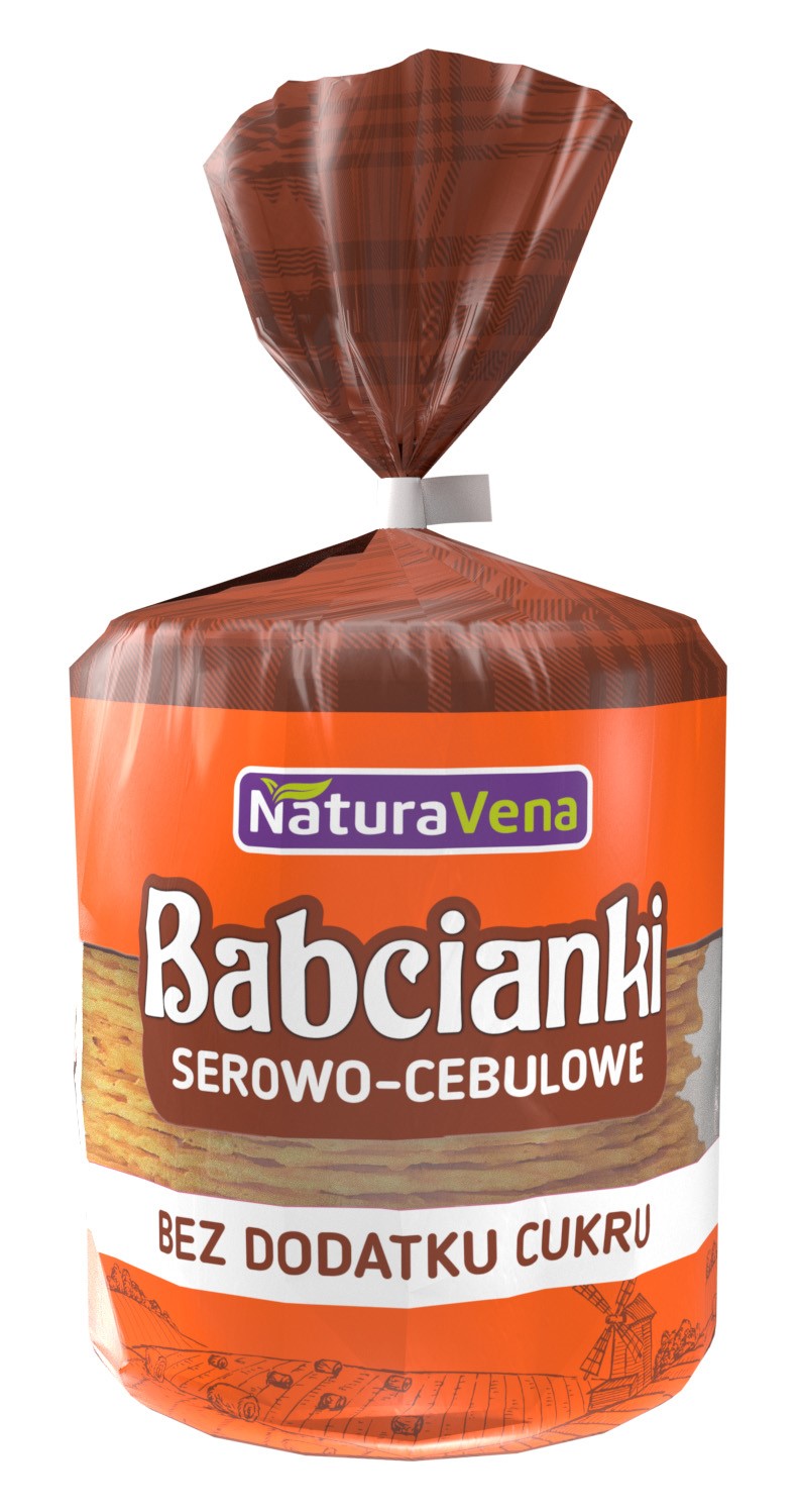 Naturavena babcianki serowocebulowe bez dodatku cukrów 110 g