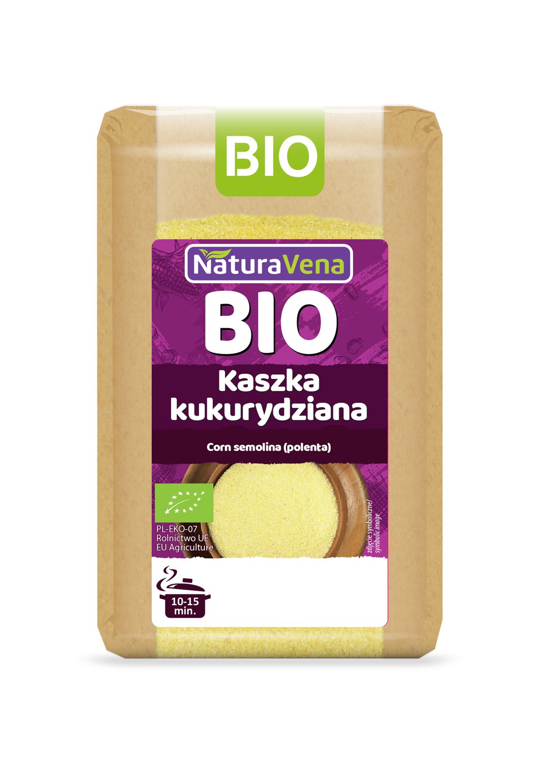 Naturavena kaszka kukurydziana bio 400 g