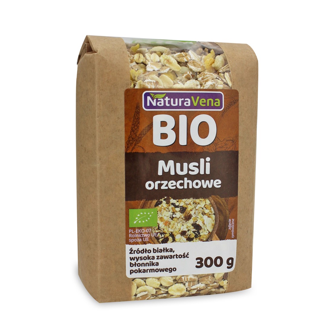 Naturavena musli orzechowe bio 300 g