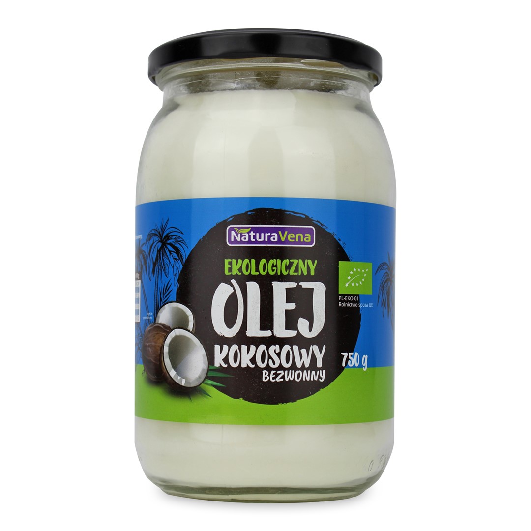 Naturavena olej kokosowy bezwonny bio 830 ml