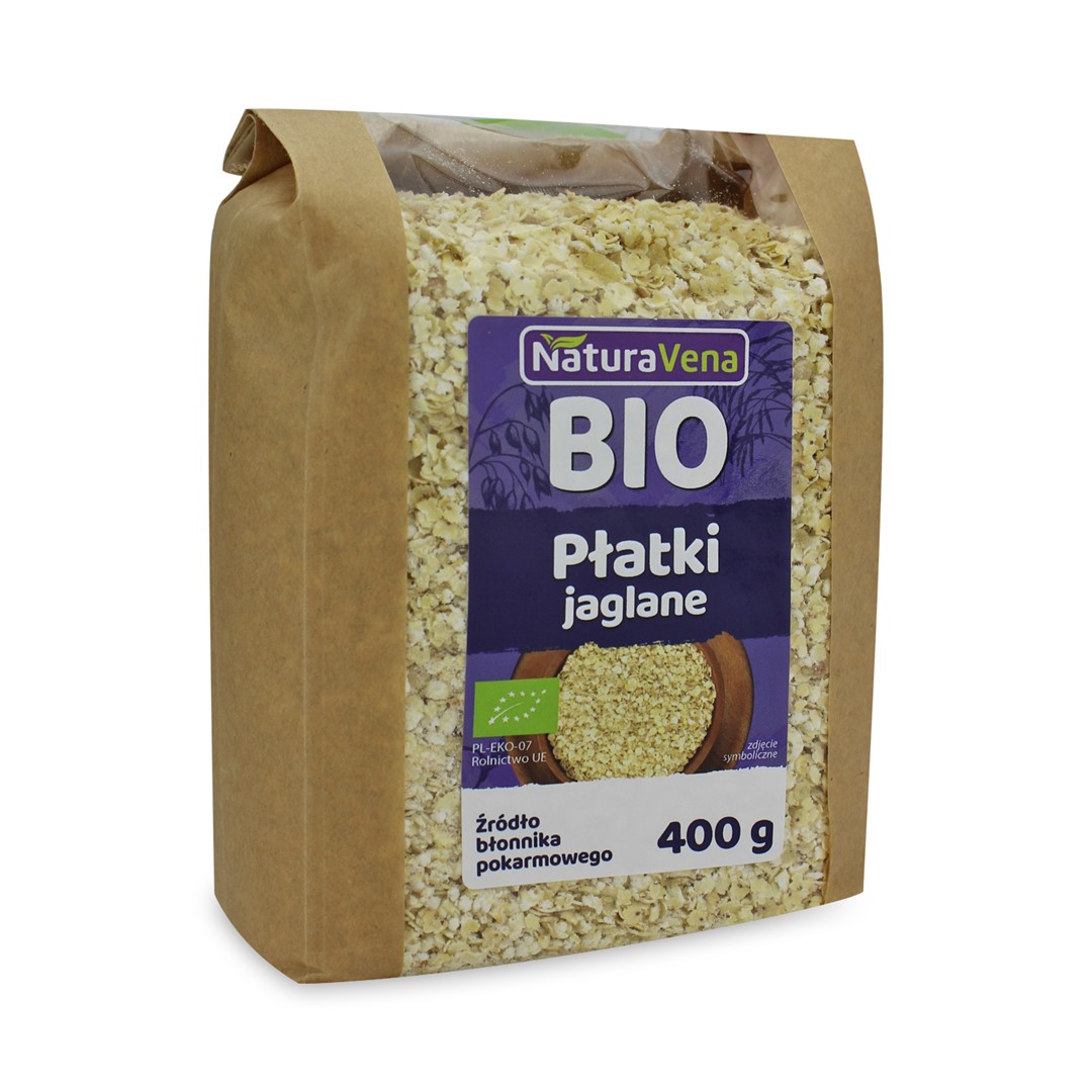 Naturavena płatki jaglane bio 400 g