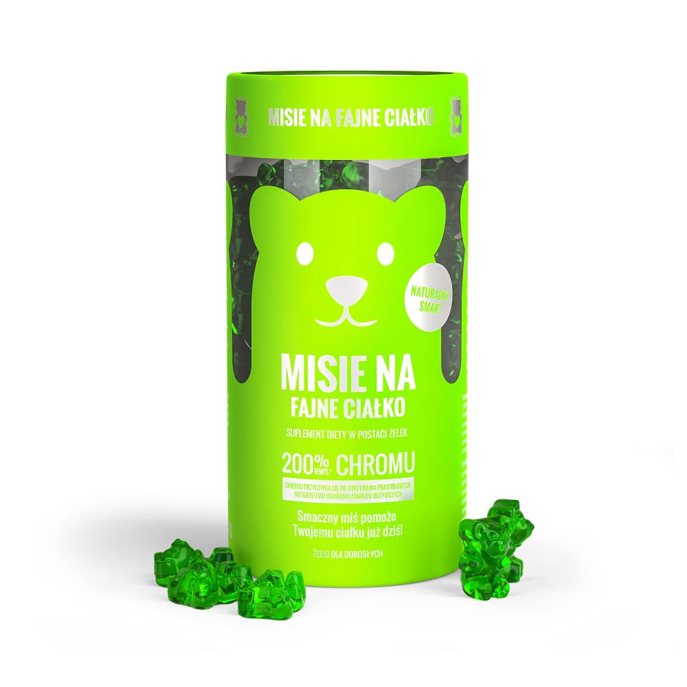 Noble Health Misie na fajne ciałko 60 żelek