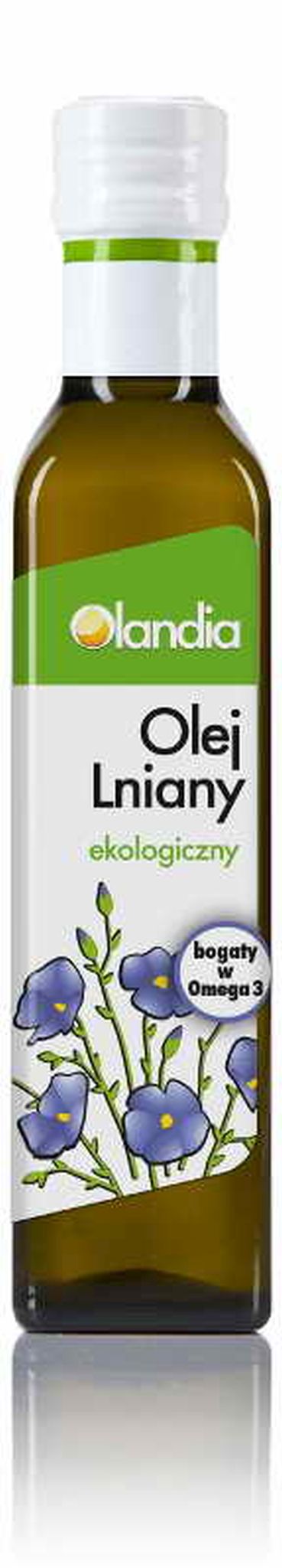 OLANDIA Olej lniany 250 ml BIO Olandia