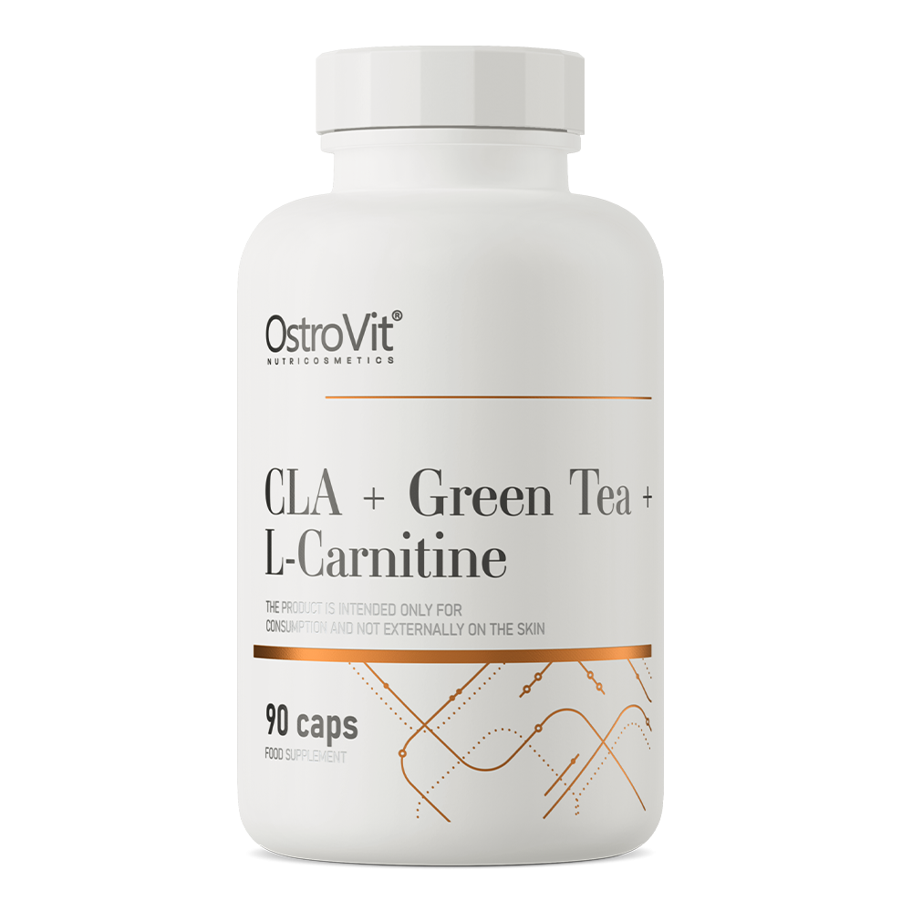 OSTROVIT CLA + Zielona Herbata + L-Karnityna (90 kaps.)