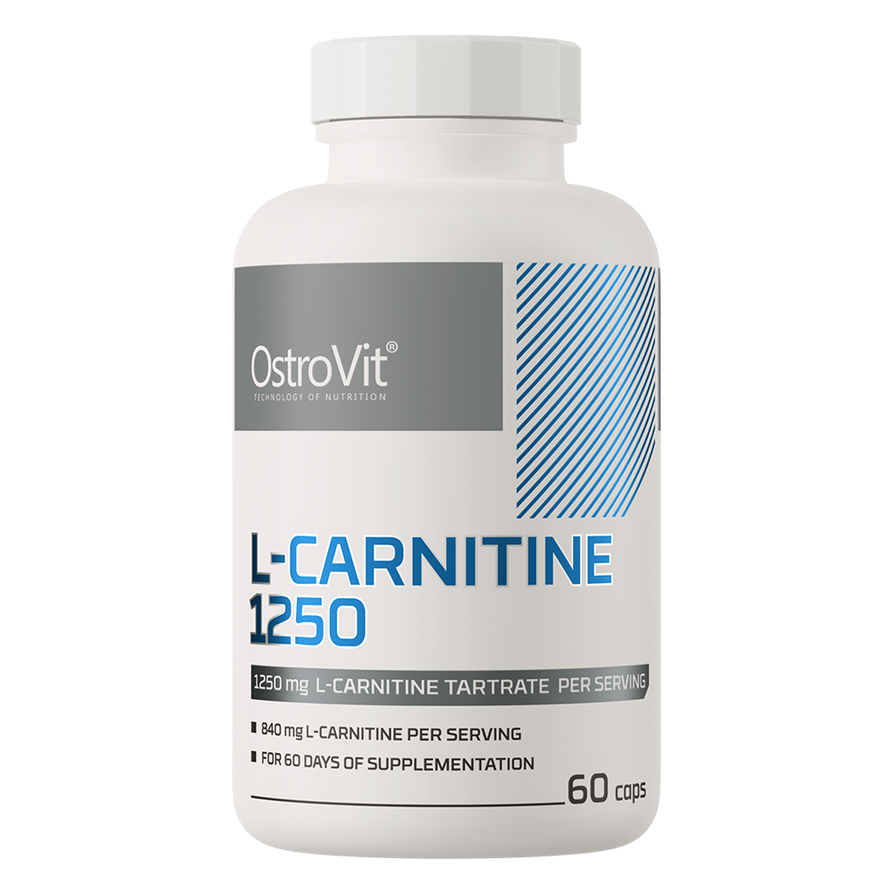 OstroVit Supreme Capsules L-Karnityna 1250 mg 60 kapsułek