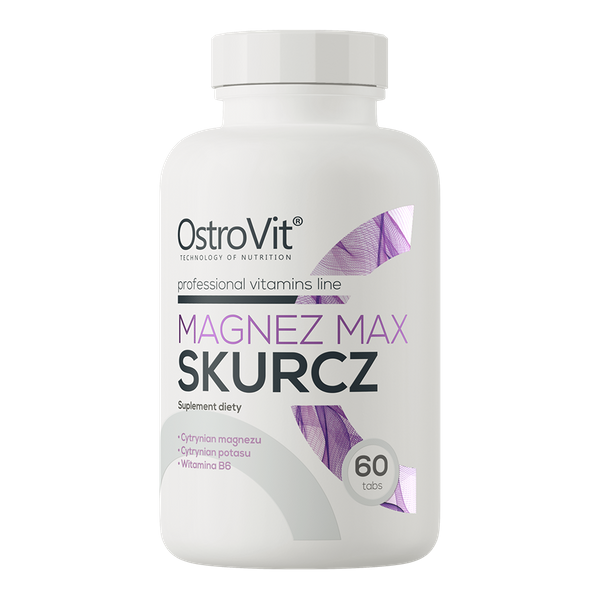 OstroVit Magnez Max Skurcz 60 tabletek