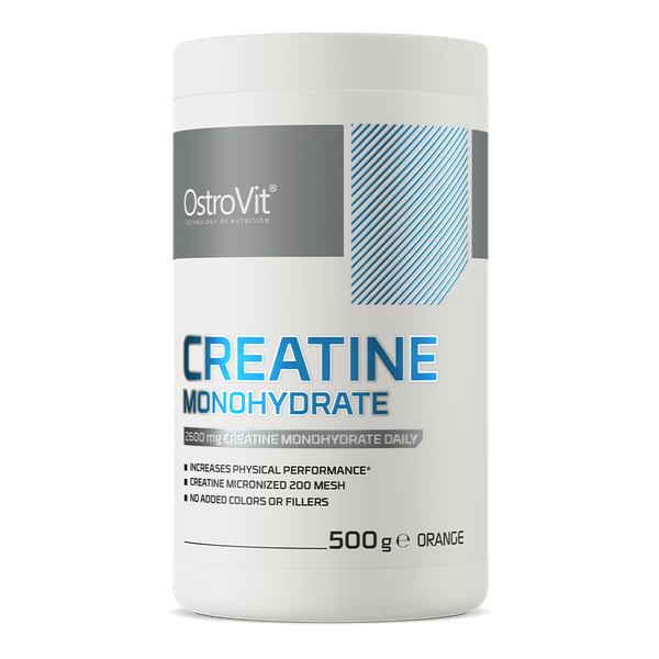 OSTROVIT Monohydrat Kreatyny - smak pomarańczowy (500 g)