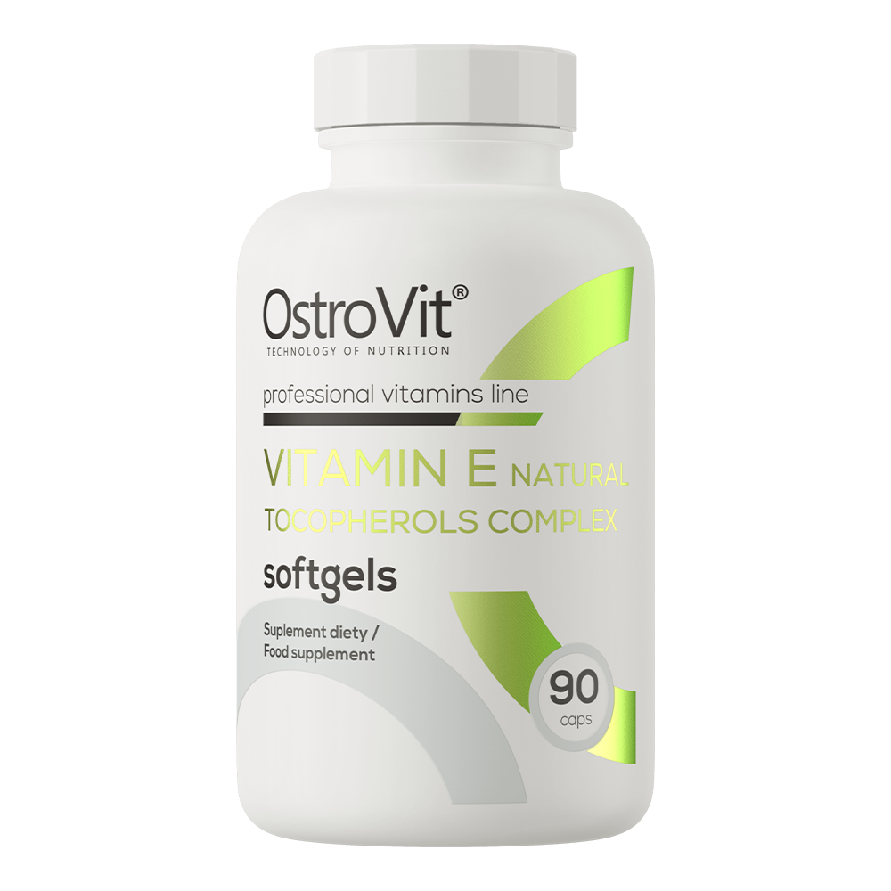 OstroVit Witamina E Naturalny Kompleks Tokoferoli 90 kapsułek