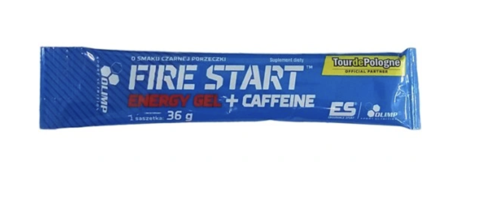 Olimp Fire Energy gel + Caffeine 36g o smaku czarnej porzeczki