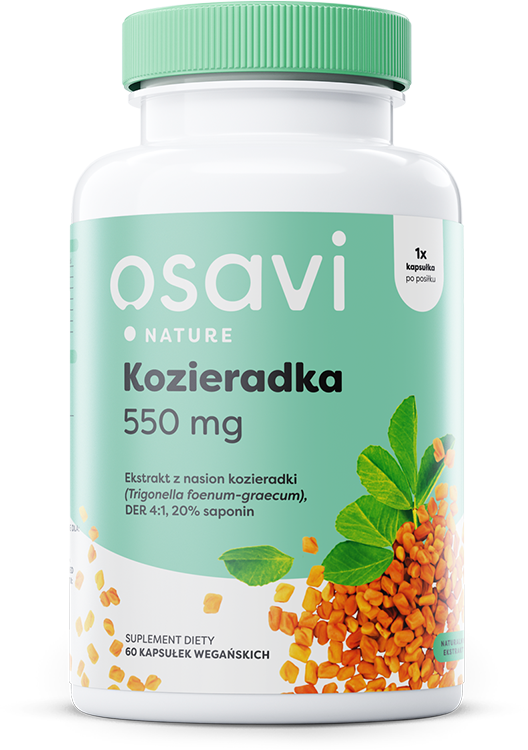 OSAVI Kozieradka 550 mg (60 kaps.)