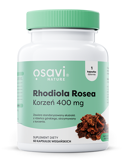 OSAVI Rhodiola Rosea - Różeniec Górski 400 mg (60 kaps.)