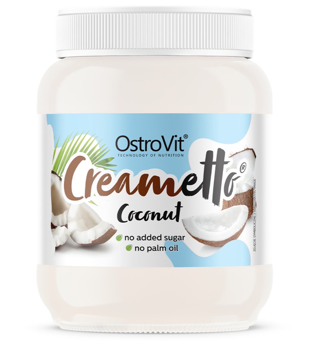 OstroVit Creametto 320 g o smaku kokosowym z wiórkami
