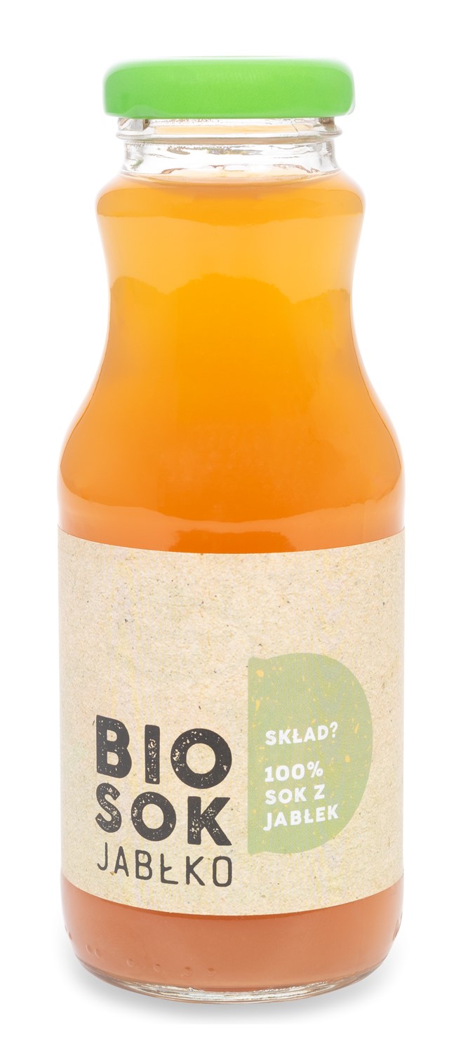Owocowe smaki sok jabłkowy nfc bio 250 ml