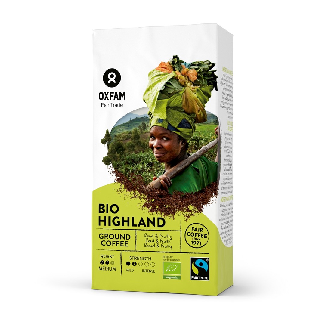 Oxfam kawa mielona arabica/robusta wysokogórska fair trade bio 250 g