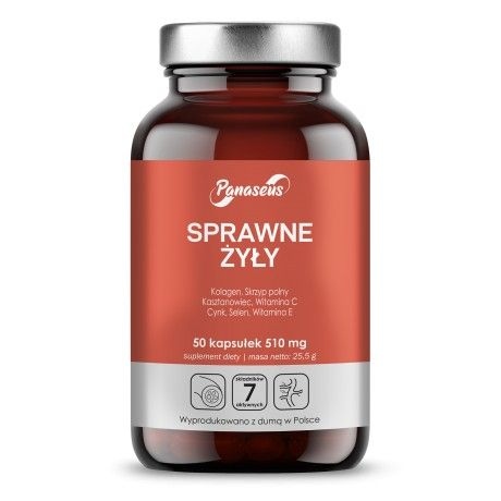 PANASEUS Sprawne Żyły (50 kaps.)