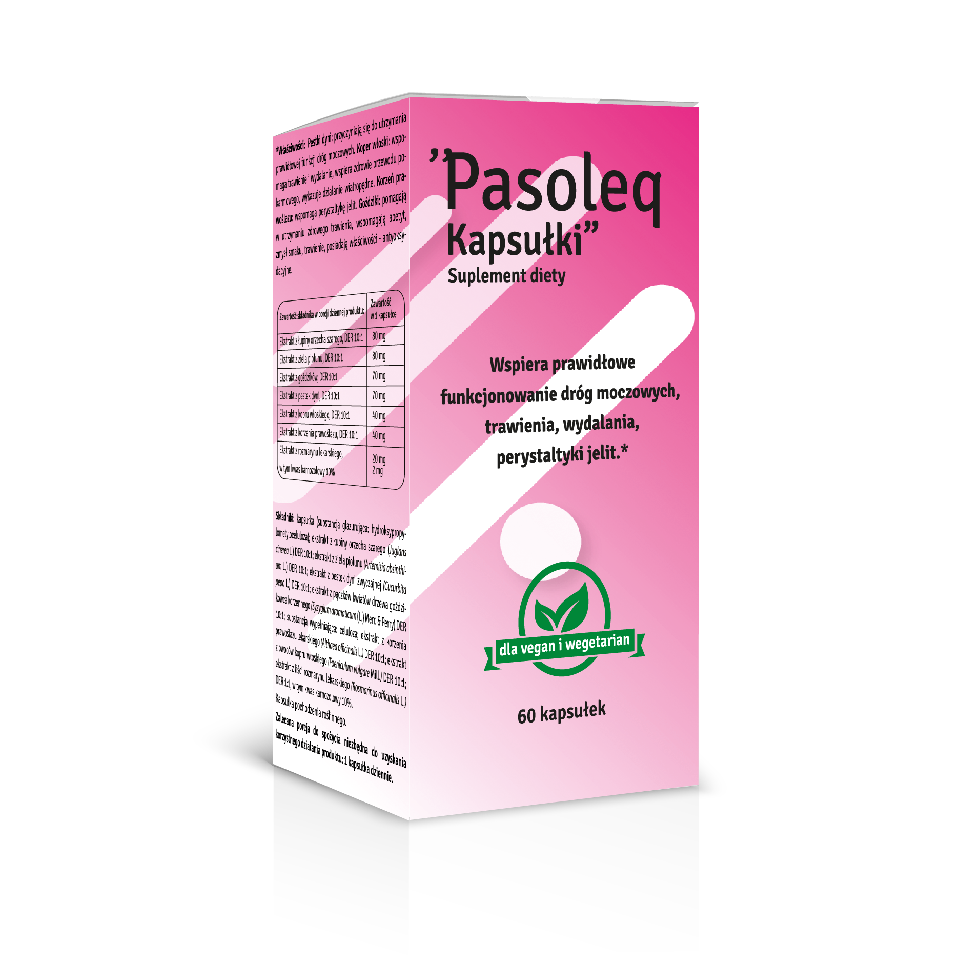 PCF Pasoleq Oczyszczanie (60 kaps.)