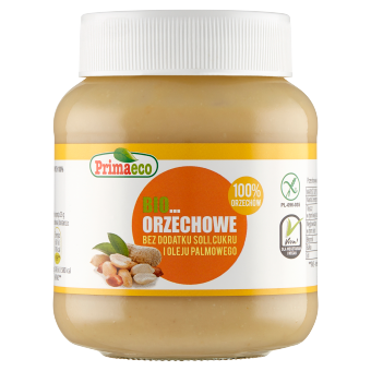 Primavika krem z prażonych orzeszków ziemnych bezglutenowy bio 360 g