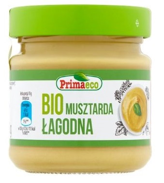 Primavika musztarda łagodna bio 170 g