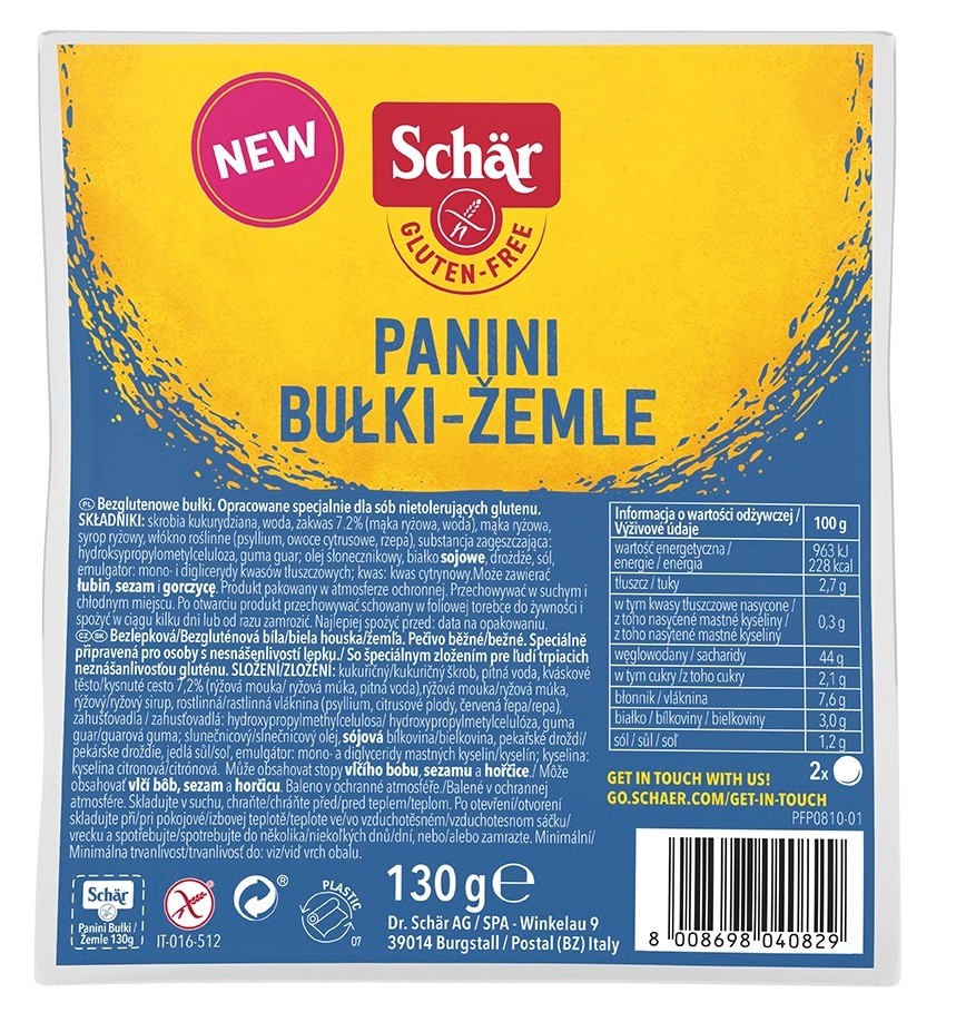 SCHAR Bułki BEZGL. 130 g
