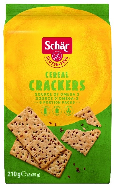 SCHAR Cereal crackers- krakersy wieloziarniste BEZGL. 210 g